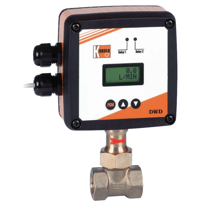 Kobold Buffle Plate Flowmeter/Switch, DWD